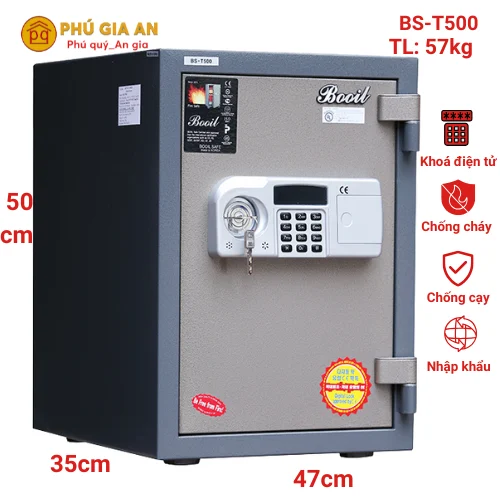 Két sắt Booil nhập khẩu BS-T500 1 Két sắt Booil nhập khẩu BS-T500 1