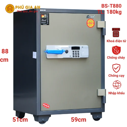 Két sắt Booil nhập khẩu điện tử BS-T880 1