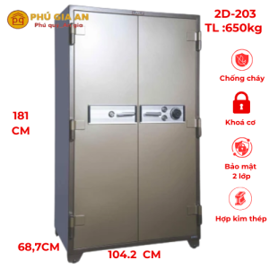 Két sắt nhập khẩu LEECO 2D-203