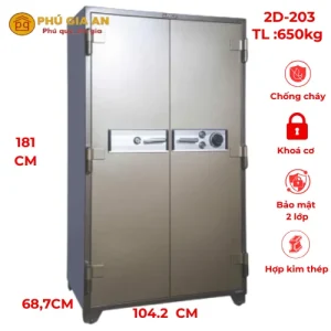 Két sắt nhập khẩu LEECO 2D-203 – Giải pháp an ninh từ Thái Lan