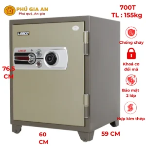 Két sắt nhập khẩu LEECO 700T – Giải pháp bảo mật hàng đầu từ Thái Lan