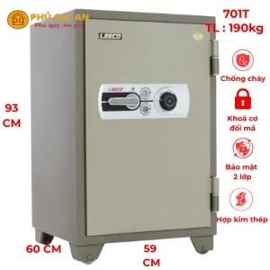 Két sắt LEECO 701T khóa cơ nhập khẩu Thái Lan – Giải pháp bảo mật tối ưu