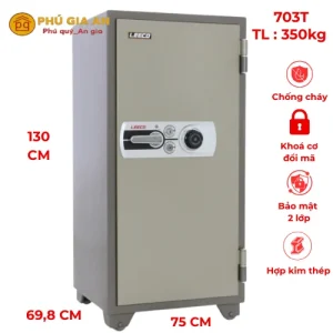 Két sắt nhập khẩu LEECO 703T – Giải pháp an toàn kho quỹ từ Thái Lan