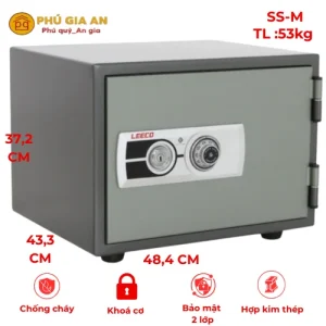 Két sắt nhập khẩu LEECO SS-M khóa cơ – Giải pháp an toàn từ Thái Lan