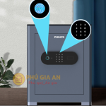 Két sắt nhập khẩu Philips SBX601-4B0 vân tay điện tử