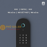 Két sắt nhập khẩu Philips SBX601-4B0 vân tay điện tử