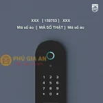 Két sắt nhập khẩu Philips SBX601-4B0 vân tay điện tử