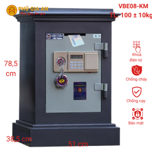 Két sắt nhét tiền VBE08-KM điện tử
