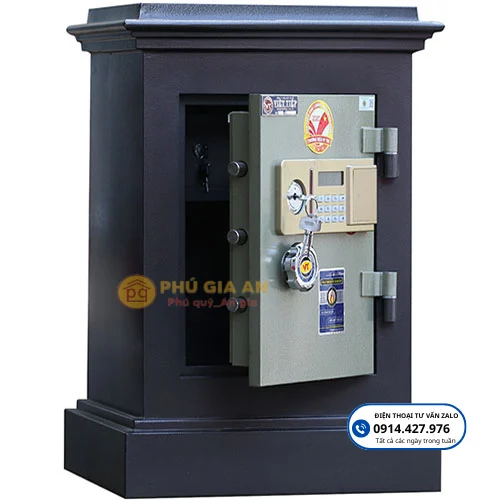 Ngăn phụ có khóa bên trong két sắt Việt Tiệp VBE09