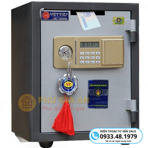 Két sắt nhét tiền Việt Tiệp VTE70 điện tử 2 ket sat nhet tien viet tiep vte70 dien tu 2