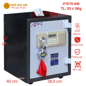 Két sắt nhét tiền Việt Tiệp VTE70 điện tử
