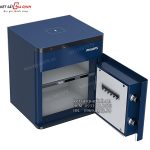 Két sắt tủ đầu giường Philips SBX301 nhập khẩu chính hãng tích hợp vân tay mật mã sạc không dây