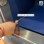 Két sắt nhập khẩu Philips SBX701-6B0 vân tay điện tử