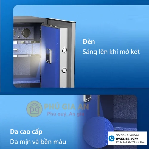 Két sắt nhập khẩu Philips SBX702-ABX – Tuyệt tác công nghệ bảo mật tích hợp tủ xoay đồng hồ 8 Chân đế chắc chắn của két sắt