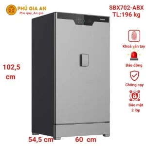 Két sắt nhập khẩu Philips SBX702-ABX – Tuyệt tác công nghệ bảo mật tích hợp tủ xoay đồng hồ