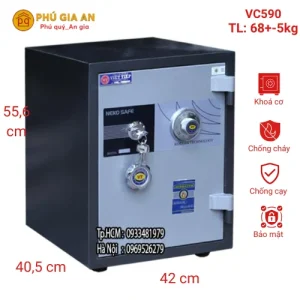 Két sắt Việt Tiệp khóa cơ VC590