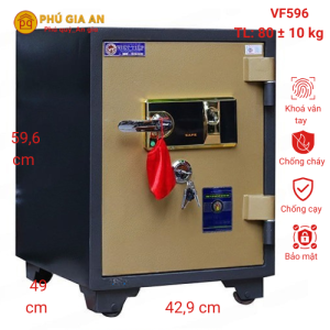 Két sắt phong thủy vân tay VF596 (Tiến Bảo)