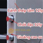 Két Sắt Hai Cửa siêu cường Samurai MC6110 khóa cơ Hàn Quốc