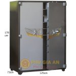 Két sắt hai cửa Samurai MC6125