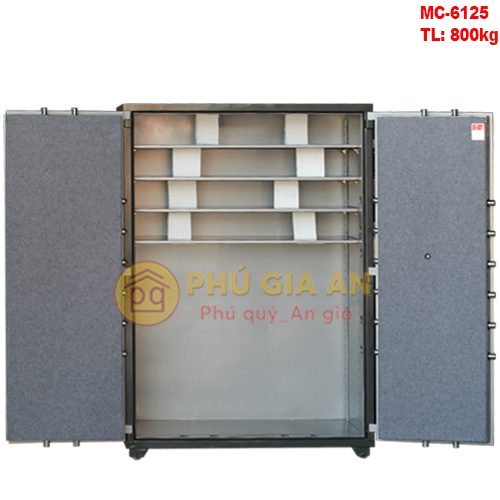 Két sắt hai cửa Samurai MC6125 5 ket sat samurai mc 6125 khoa co mo pga