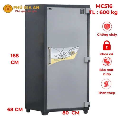Két sắt Samurai MC516 khóa cơ đổi mã có định vị 1