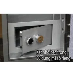 Két sắt Samurai MCD512 khóa cơ bảo vệ 2 lớp chính hãng Phú Gia An
