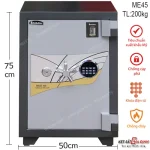 Két Sắt Siêu Cường ME45 Khóa Điện Tử Hàn Quốc – Giải Pháp Bảo Vệ Tài Sản Đỉnh Cao