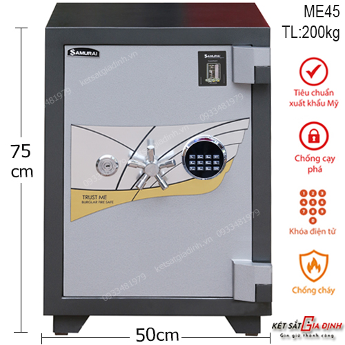 Két Sắt Siêu Cường ME45 Khóa Điện Tử Hàn Quốc - Giải Pháp Bảo Vệ Tài Sản Đỉnh Cao