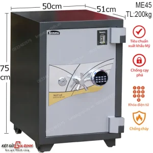 Két Sắt Siêu Cường ME45 Khóa Điện Tử Hàn Quốc - Giải Pháp Bảo Vệ Tài Sản Đỉnh Cao