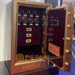 Két sắt Siêu Cao Cấp Aifeibao HK-A1/D100TGII 8 xoay đồng hồ khóa vân tay điện tử