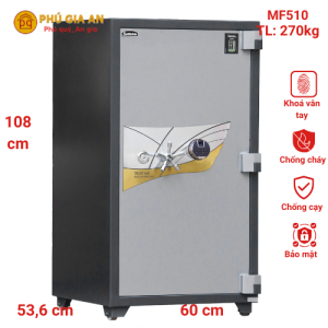 Két sắt Samurai MF510 khóa vân tay điện tử