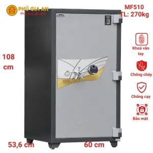 Két sắt Samurai MF510 khóa vân tay điện tử