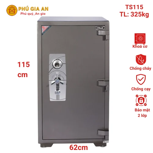 Két sắt siêu cường Truly TS115 khóa cơ xoay Két sắt siêu cường Truly TS115 khóa cơ xoay