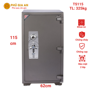 Két sắt siêu cường Truly TS115 khóa cơ xoay