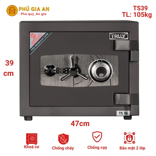 Két sắt Truly TS39 khóa cơ 1