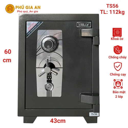 Két sắt siêu cường Truly TS56 khóa cơ 1 Két sắt siêu cường Truly TS56 khóa cơ 1