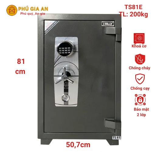 Két sắt Truly siêu cường TS81E Két sắt Truly siêu cường TS81E