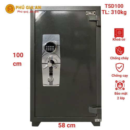 Két sắt siêu cường Truly TSD100 két trong két 1 Két sắt siêu cường Truly TSD100 két trong két 1