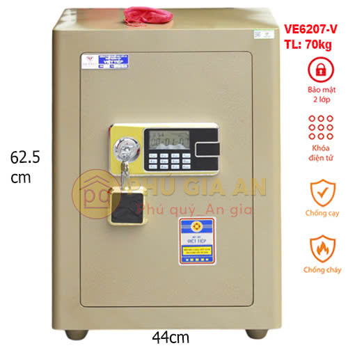 Cấu tạo bên trong két sắt