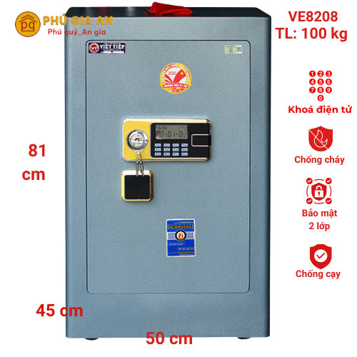 Đánh Giá Két Sắt Siêu Cường Việt Tiệp VE8208 Điện Tử: Giải Pháp Bảo Mật Toàn Diện