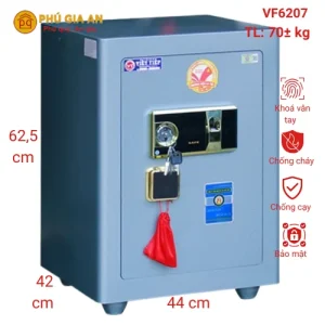 Két sắt siêu cường Việt Tiệp VF6207 vân tay báo động-Model 2024