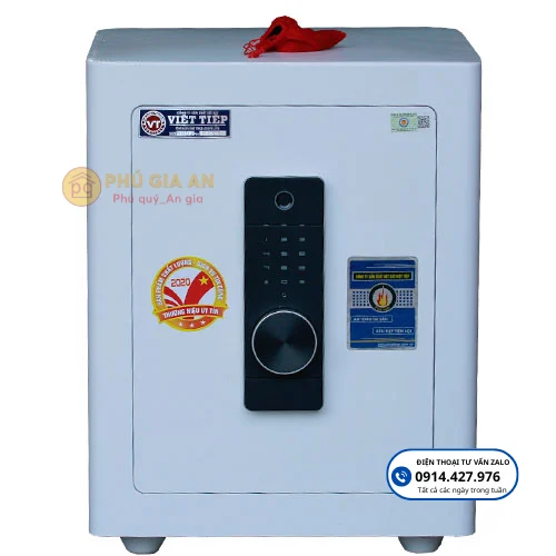 Két sắt siêu cường Việt Tiệp VFD5607-W màu trắng 2 Két sắt siêu cường Việt Tiệp VFD5607-W màu trắng 2