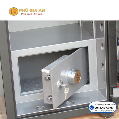 Két sắt thân vỏ thép 10ly Samurai MCD510-B10 két trong két 3 Két sắt thân vỏ thép 10ly Samurai MCD510-B10 két trong két 3