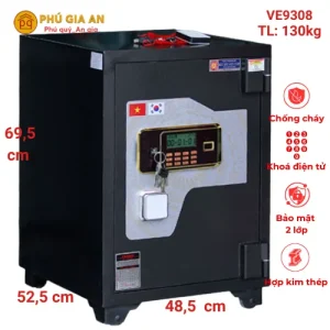 Két sắt thép đặc Việt Tiệp VE9308 điện tử báo động