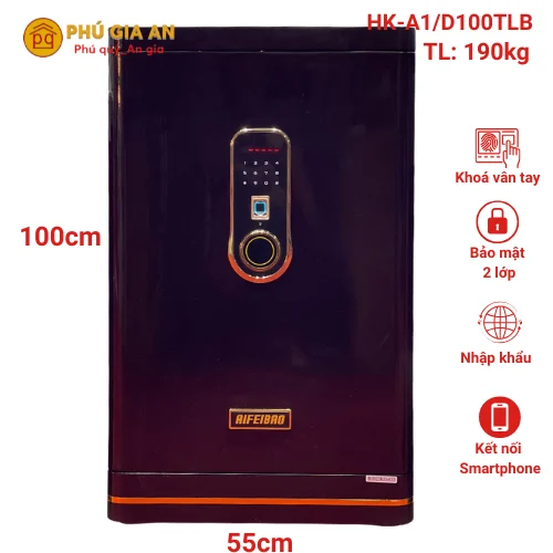 Két sắt thông minh Aifeibao HK-A1/D100TLB 1