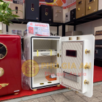 Két sắt thông minh AifeiBao HK- A1/D60ALS vân tay màu xanh và trắng