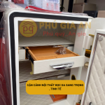 Két sắt thông minh AifeiBao HK- A1/D60ALS vân tay màu xanh và trắng