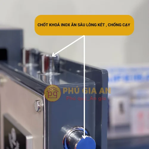 Nội thất bọc da cao cấp của két sắt Aifeibao HK-A1/D60HM