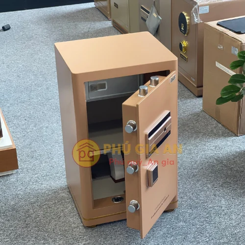 Cấu tạo thép nguyên tấm và chốt khóa an toàn của két sắt Aifeibao