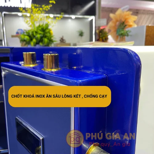 Két sắt thông minh AifeiBao HK-A1/D80ALS màu xanh 4